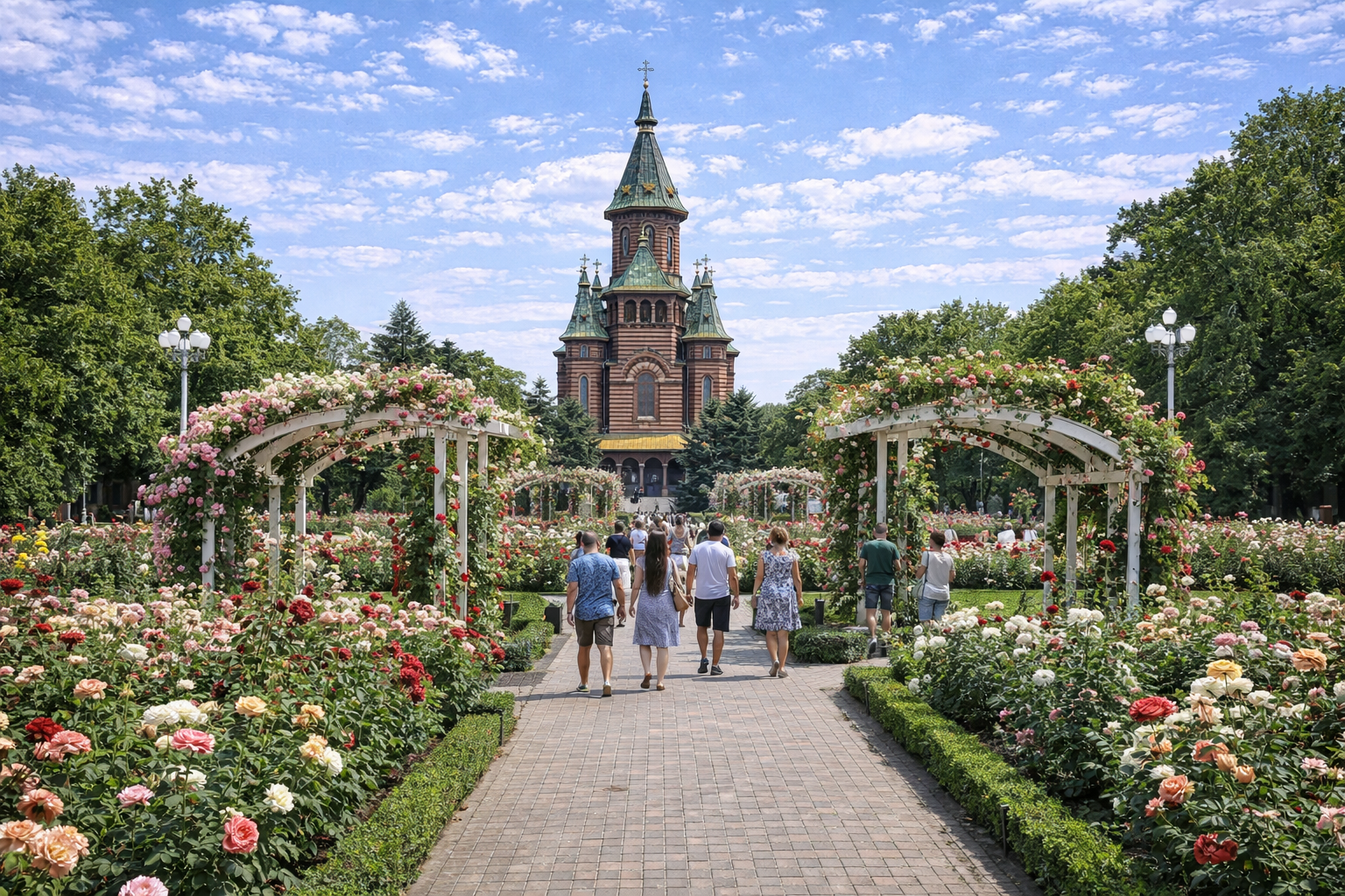 Parcul Rozelor Timișoara
